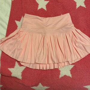 Pink gold hinge skirt